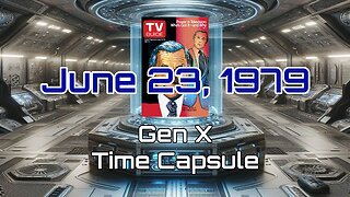 June 23rd 1979 Gen X Time Capsule