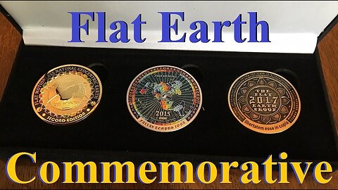 Flat Earth commemorative coins 2015-2017 Karlee Sunshine mirror ✅