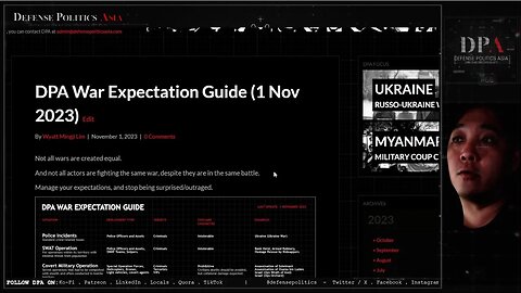 DPA's War Expectation Guide