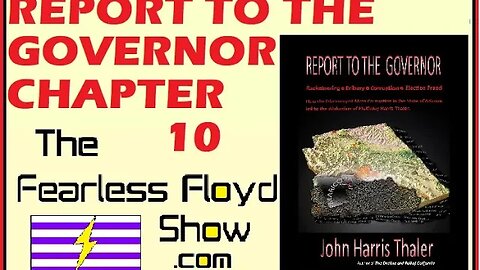 REPORT TO THE GOVERNOR CHAPTER 10 - EXCERPT