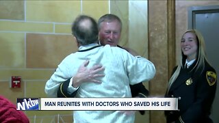 Buffalo man reunites with doctors, surgeons & EMT's who saved his life