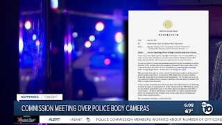 San Diego's Commission on Police Practices to meet over police cameras