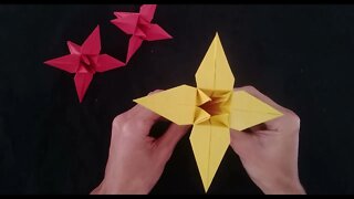 DIY-Dobre uma flor de papel simples -Origami: Confira como fazer