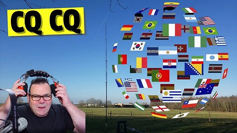 CQ CQ on my Ham Radio - Who Is There?
