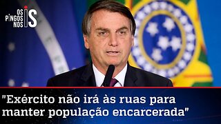 Bolsonaro já tem pronto decreto garantidor da liberdade