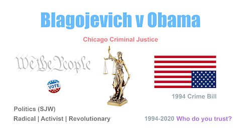 Blagojevich v Obama | Chicago Criminal Justice