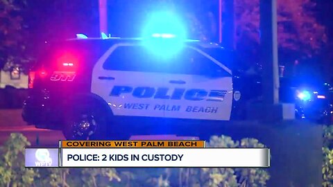 2 juveniles in custody after police activity near Palm Beach Lakes Boulevard gas station