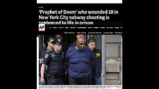 NYC subway shooter sentenced to life in prison