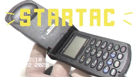 Motorola StarTac Review - The Smallest Cellular Telephone