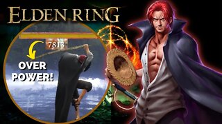 Criei uma build Shanks "o Ruivo" em Elden Ring e me tornei o REI! 👑🏴‍☠️️