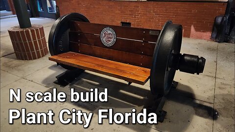 Railroad wheel bench Plant City Florida for @DruSteel69