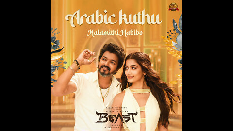 Arabic Kuthu | Halamithi Habibo -Lyric Video| Beast| Thalapathy Vijay| Sun Pictures| Nelson| Anirudh