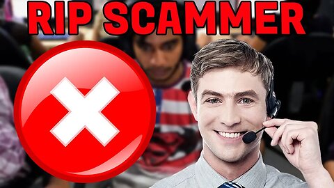 SCAMMERS VS FILE DELETION, RIP SCAMMER!