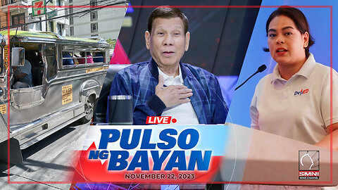 LIVE: Pulso ng Bayan kasama sina Atty. Harry Roque, Admar Vilando at Jade Calabroso | Nob. 22, 2023
