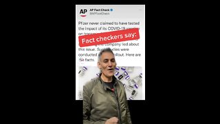 Pfizer & Fact checkers caught lying