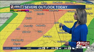 Forecast: Severe storms late today