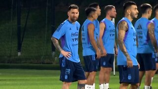 Messi leads Argentina training in lead-up to Netherlands Quarter-Final clash