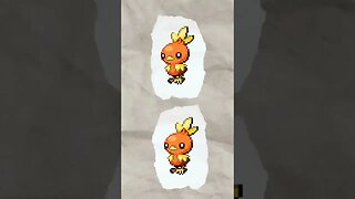 COMO DESCOBRIR O GÊNERO DO SEU TORCHIC EM POKÉMON #shorts