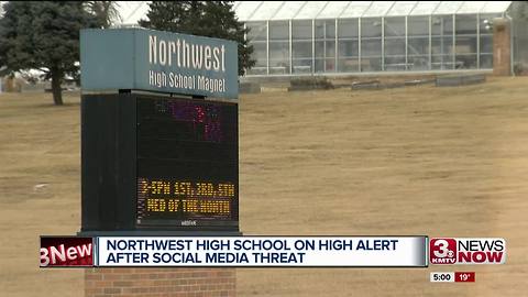 Two Omaha schools receive threats via social media