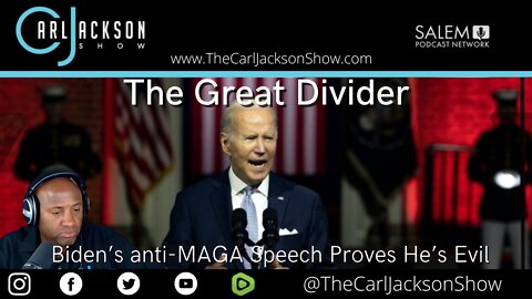 The Great Divider: Biden’s anti-MAGA Speech Proves He’s Evil