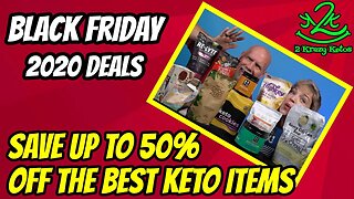 Best Black Friday deals for keto products in 2020.