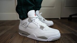 Air Jordan 4 Tech White Oreo Review!