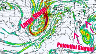 Potential Tropical System Forming Off The East Coast - The WeatherMan Plus