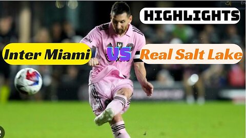 Messi Show Hattric Freekick Inter Miami VS RSL 4-1 & American Leagua & All Goals Highlights 2024