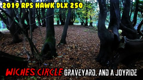 [E3] Spooky ride to witches circle cemetery on the RPS Hawk DLX 250, Happy Halloween!