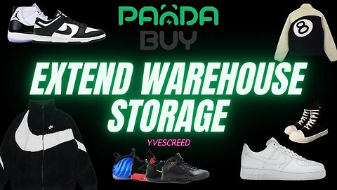 How to extend warehouse time period on Pandabuy (2023)