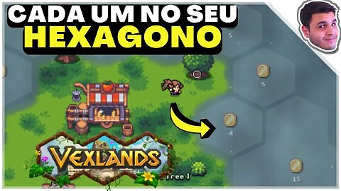 EXPLORAÇÂO EM HEXAGONOS VEXLANDS GAMEPLAY REVIEW