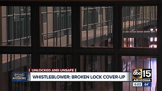 New whistleblower says prison 'hiding' broken doors