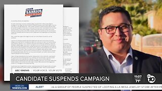 City Council candidate suspends campaign amid ethics allegations