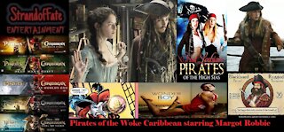 PIRATES OF THE WOKE CARIBBEAN reboot starring Harley Quinn in the hunt for booty