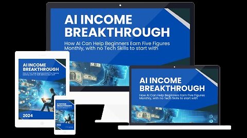 AI Income Breakthrough - EBook/Audiobook/Videobook Digital - Ebooks