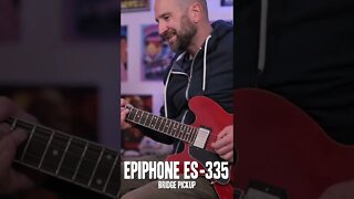 This Epiphone ES335 is a Blues Rock Machine! #shorts