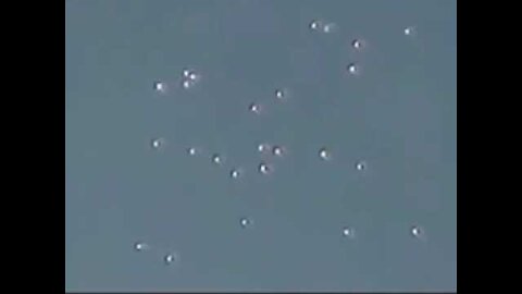 UFO swarms Incredible footage
