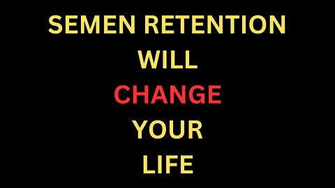 Reacting To SEMEN RETENTION WILL CHANGE YOUR LIFE HERE’S WHY by @MarcTheMessenger