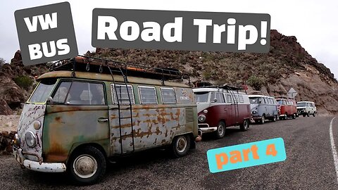 VW Bus Road Trip Part 4 - Ice Storm, Bad Gas and Heading Home!