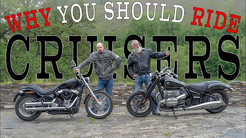 Why YOU should buy a Cruiser Motorcycle NOW! BMW R 18 & Harley-Davidson Street Bob Classic.