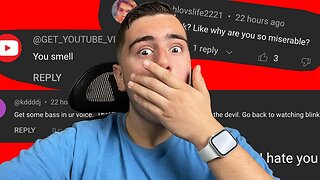 Reacting to your comments