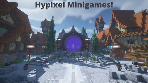 Minecraft - Hypixel Minigames w/ PeculiarPineTreePlays (Gameplay)