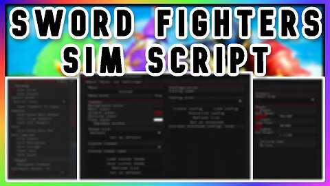 ROBLOX Sword Fighters Simulator Script - Fastest Farming