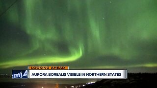 The northern lights could be visible in Milwaukee this weekend