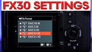 BEST FX30 VIDEO Settings – Sony FX30 Complete Setup Guide for CINEMATIC Video