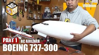 How to Build RC Airliner Boeing 737 Part 1