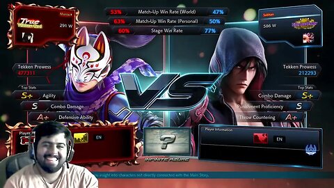 Tekken 7 Online Tournament -Maniac(Kunimitsu) vs Tk-Subhan(Jin kazma) TNN Showdown