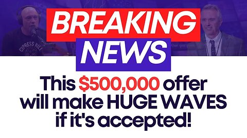 This $500,000 offer will make HUGE WAVES if accepted!