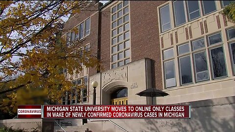 Michigan State University switching to virtual instruction amid coronavirus outbreak