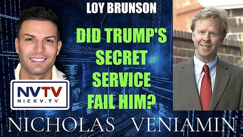 Loy Brunson Discusses If Trump's Secret Service Failed Him with Nicholas Veniamin